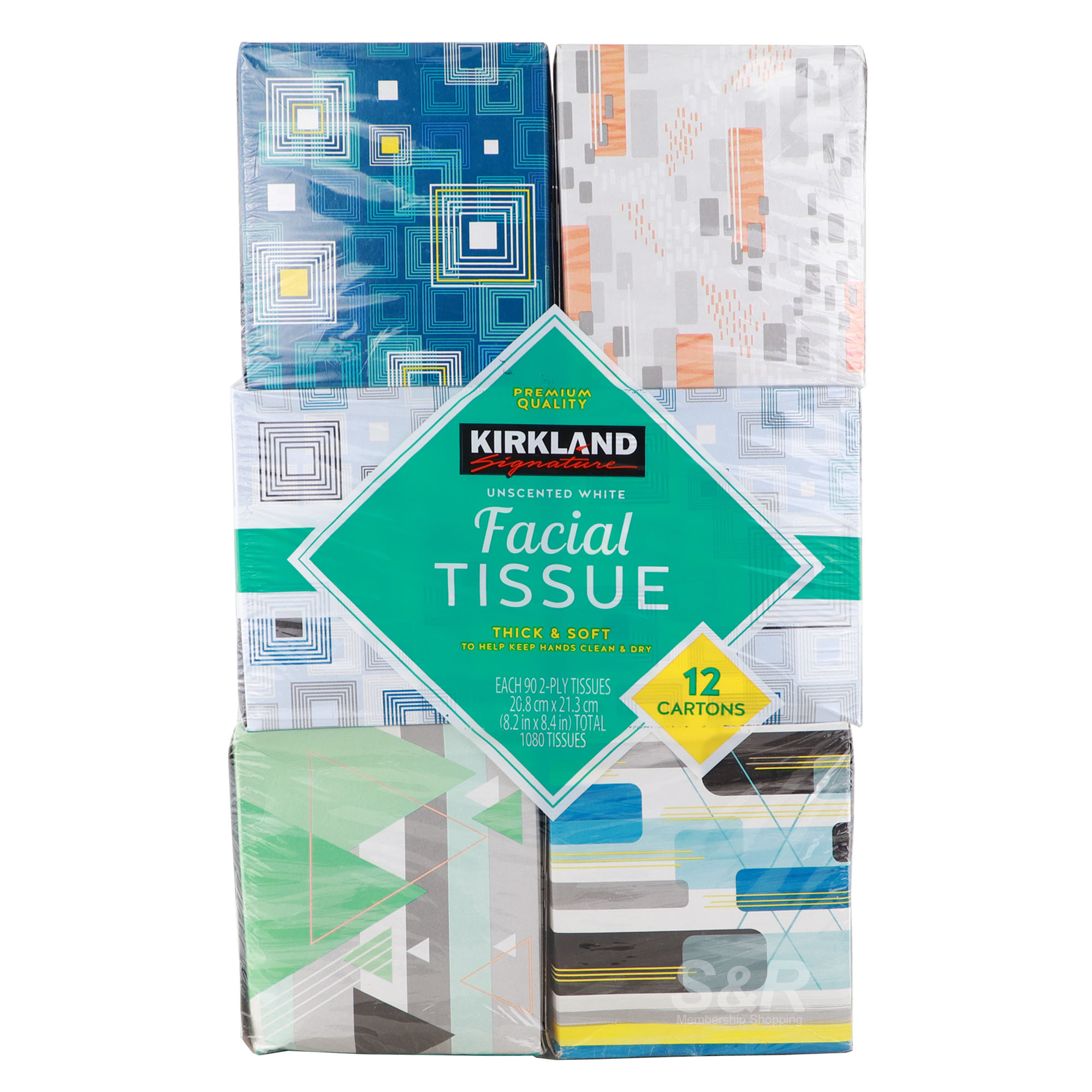 Kirkland Signature 2-ply Facial Tissue 12 packs